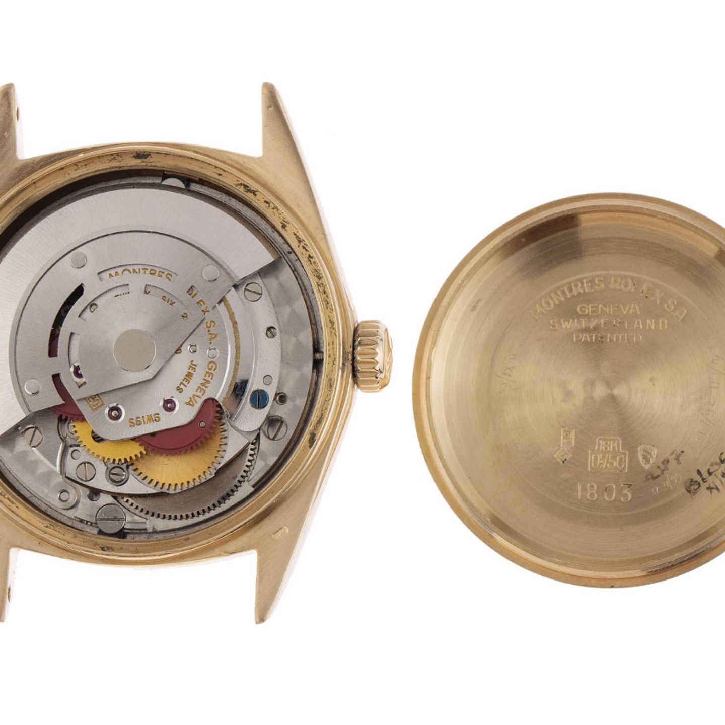 Rolex Day-Date 1803 (1972) - Champagne wijzerplaat 36mm Geelgoud (8/8)