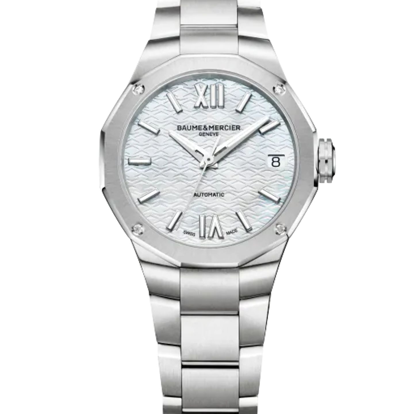 Baume & Mercier Riviera M0A10676 (2025) - Pearl dial 33 mm Steel case (1/1)