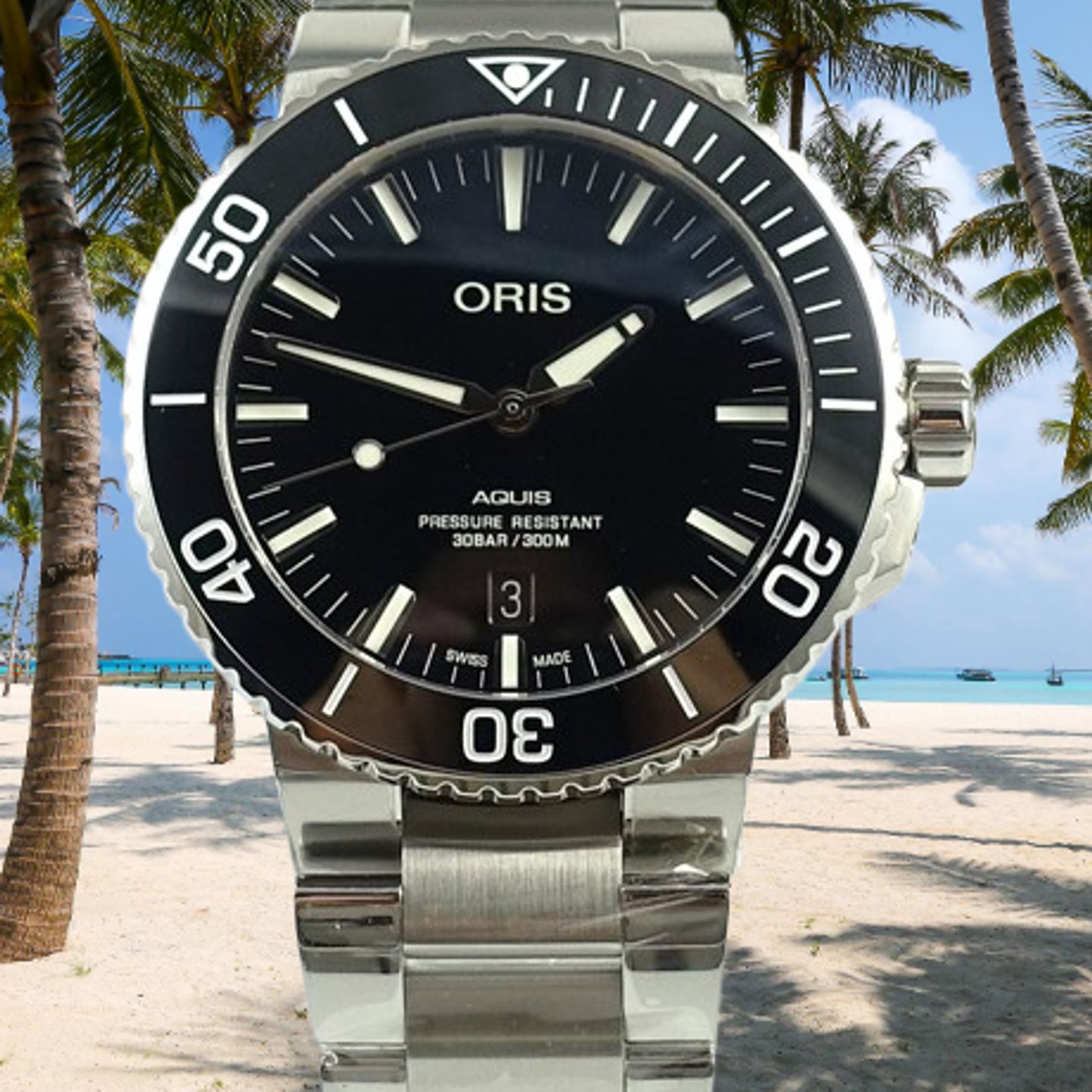 Oris Aquis Date 01 733 7730 4134 - (1/7)