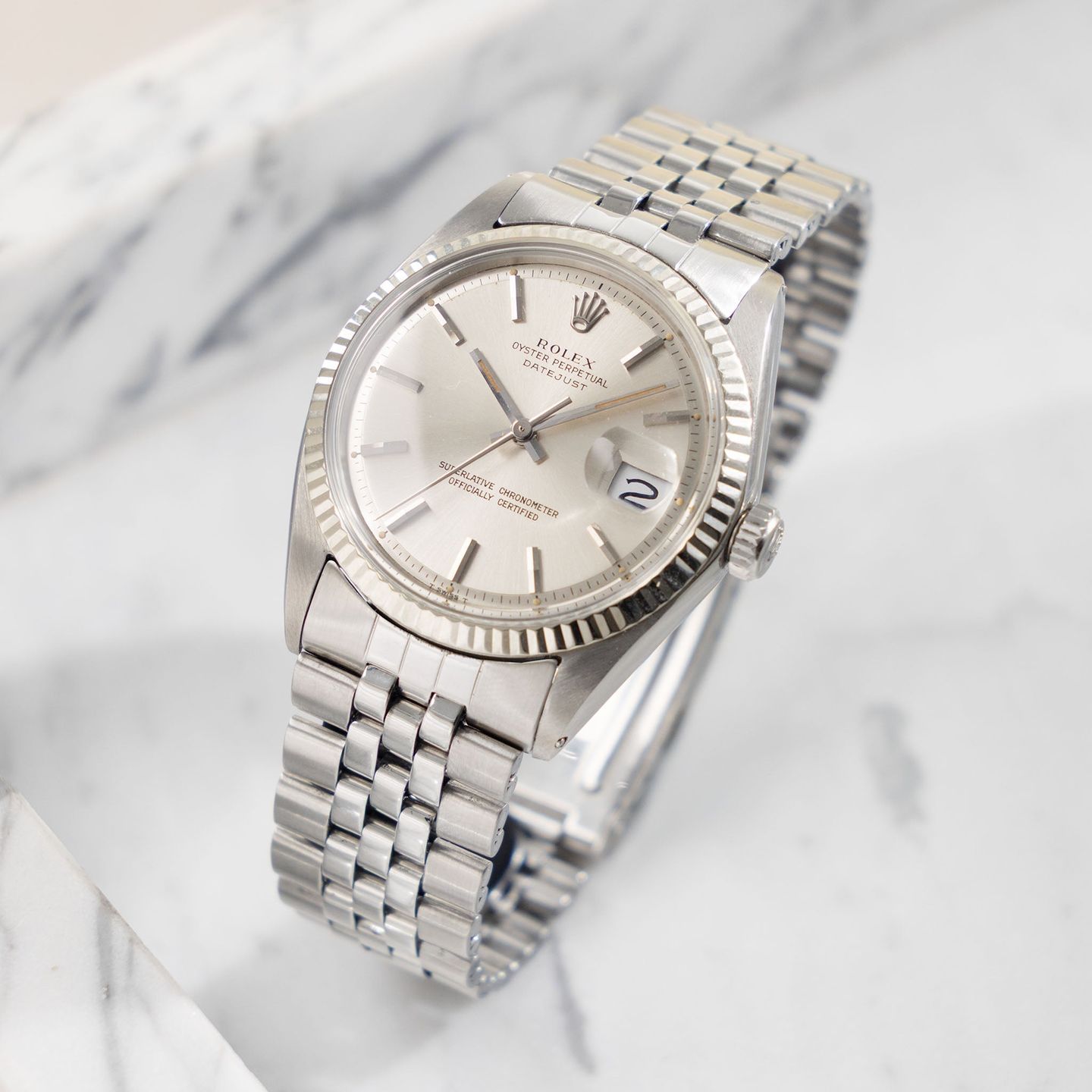 Rolex Datejust 1601 (1970) - 36 mm Steel case (1/8)