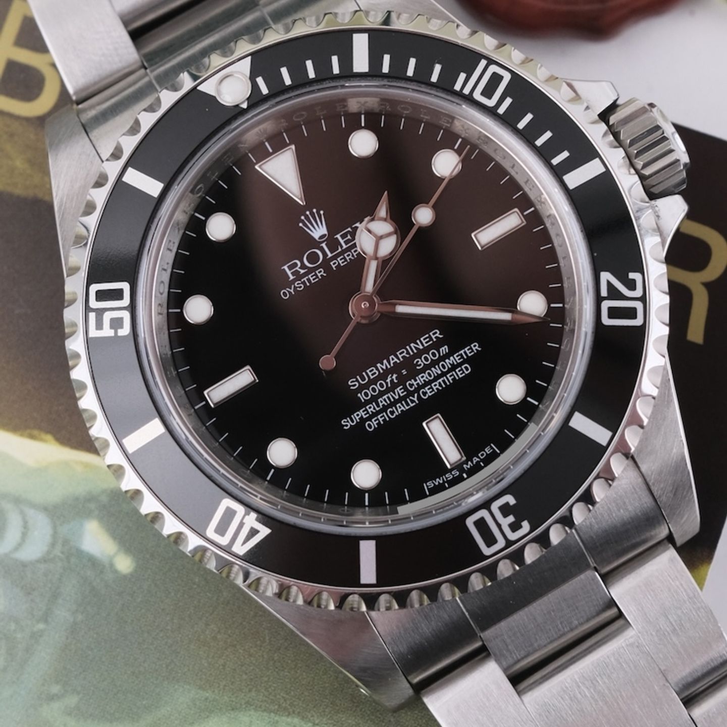 Rolex Submariner No Date 14060M (2019) - Black dial 40 mm Steel case (1/8)