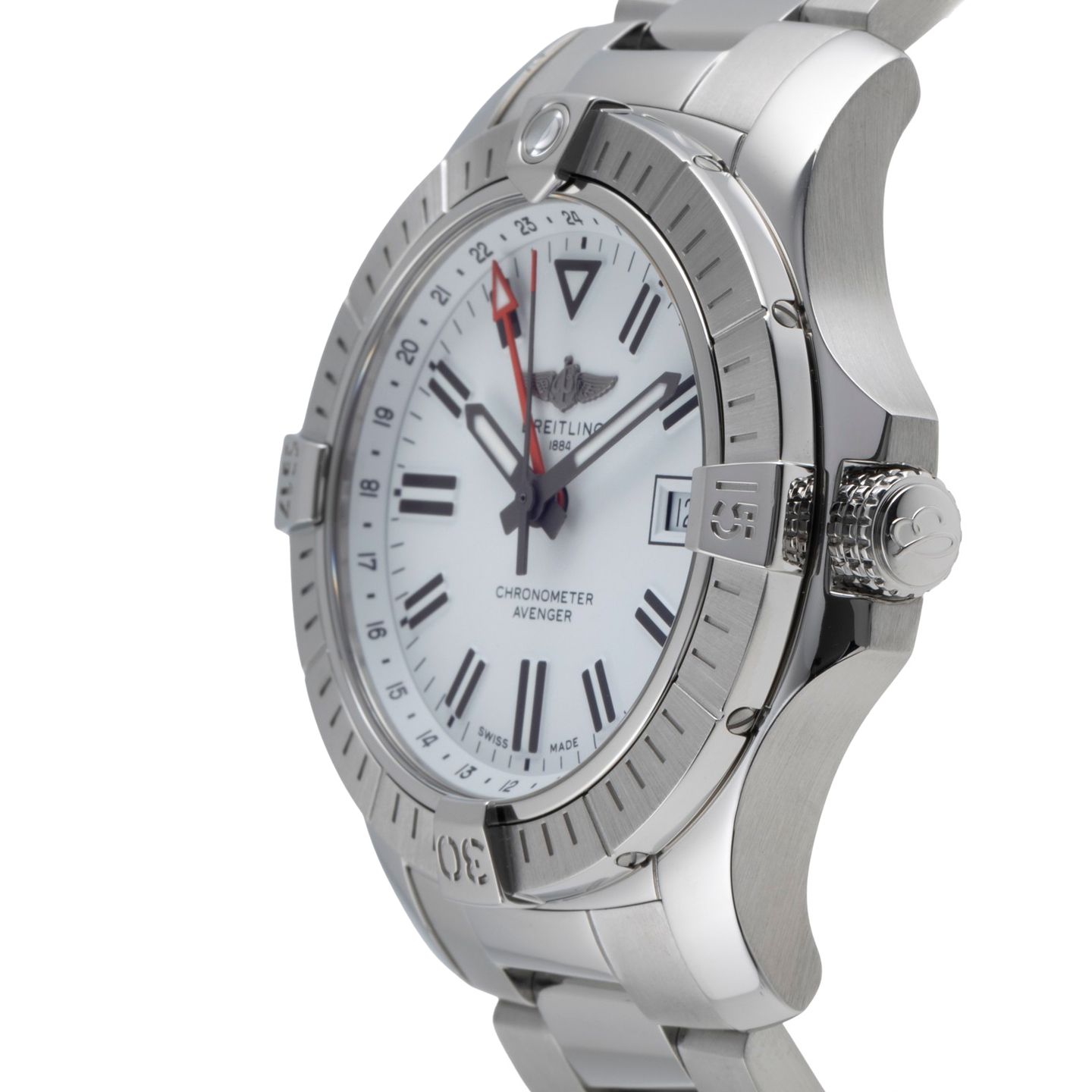 Breitling Avenger A32397101A1A1 (2021) - White dial 43 mm Steel case (6/8)