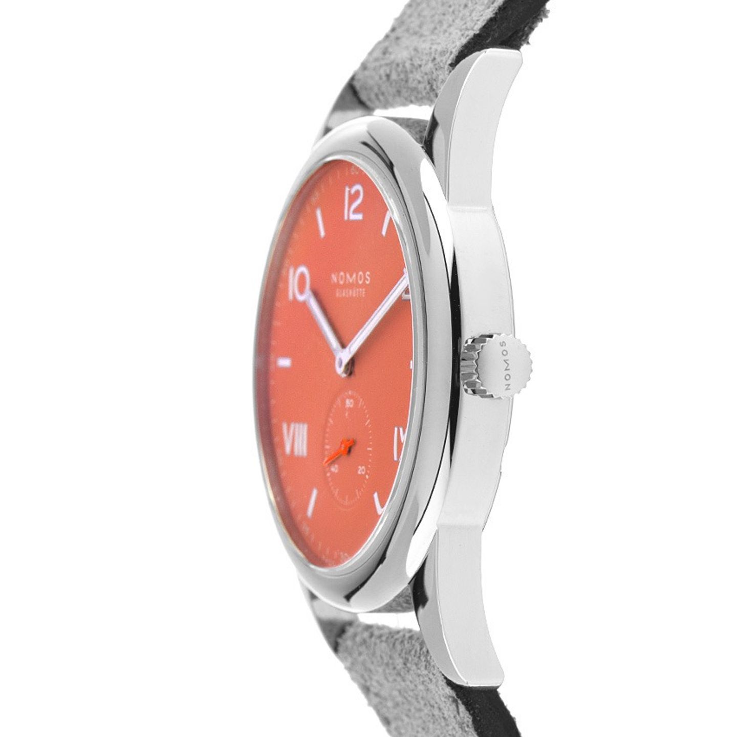 NOMOS Club Campus 725 (2025) - Orange dial 39 mm Steel case (4/7)