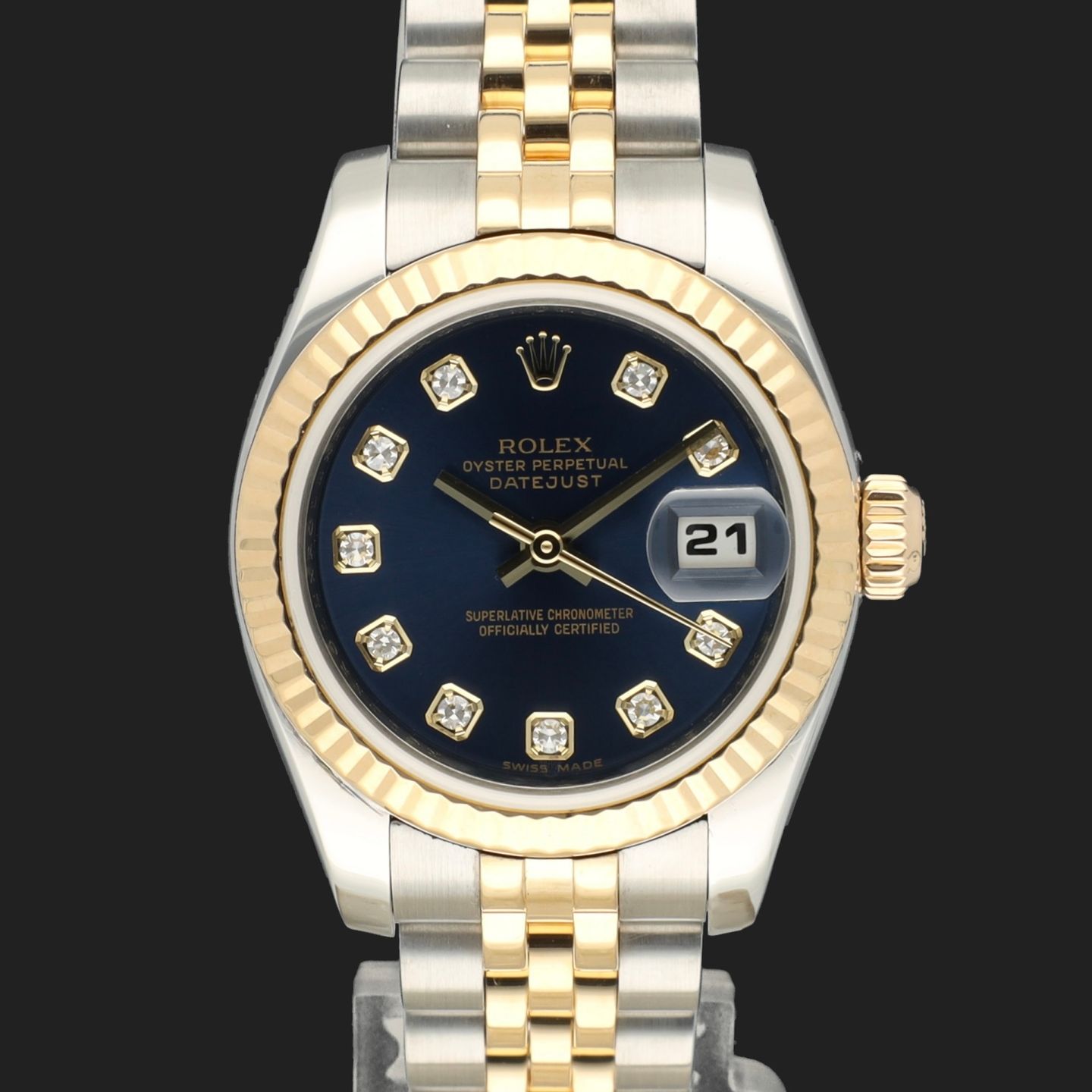 Rolex Lady-Datejust 179173 (2012) - 26mm Goud/Staal (3/8)