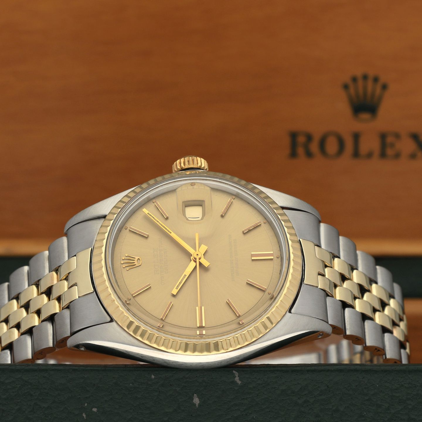 Rolex Datejust 1601 (1970) - 36mm Staal (3/8)