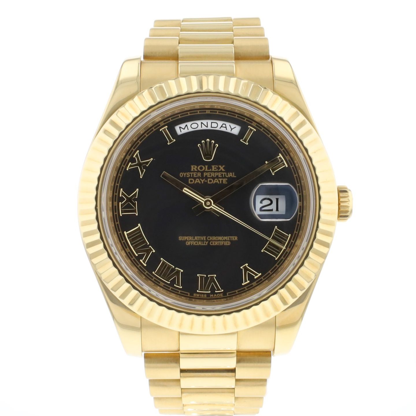 Rolex Day-Date II 218238 (2014) - 41 mm Yellow Gold case (1/3)
