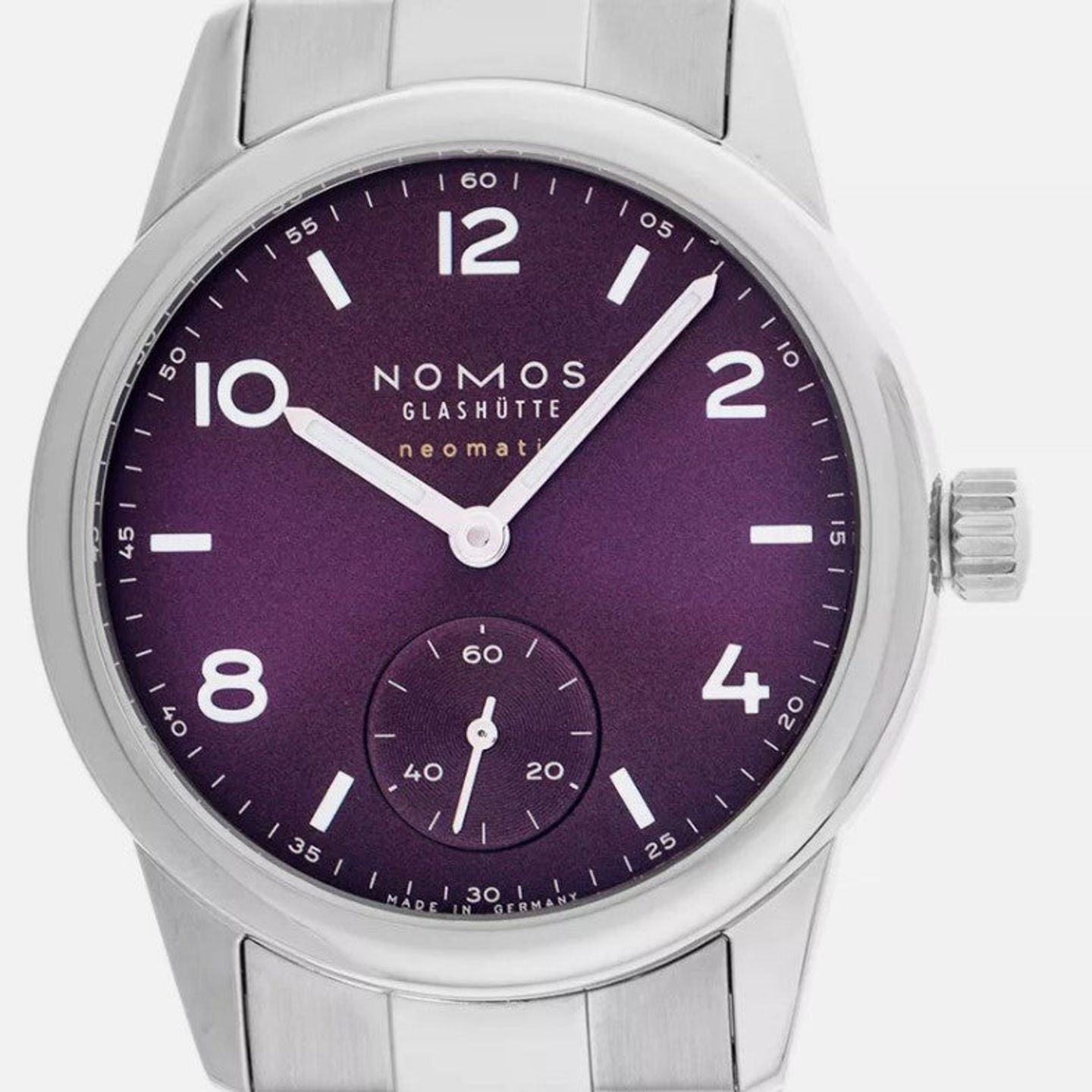 NOMOS Club 757 (2025) - Purple dial 34 mm Steel case (1/1)