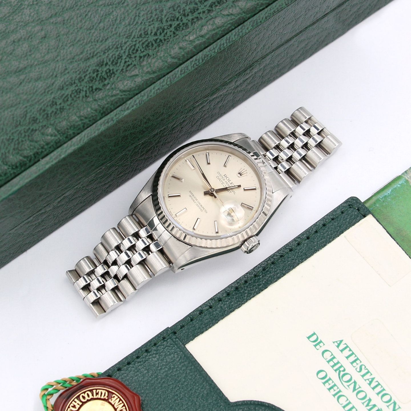 Rolex Datejust 36 16234 (Unknown (random serial)) - 36 mm Steel case (1/8)