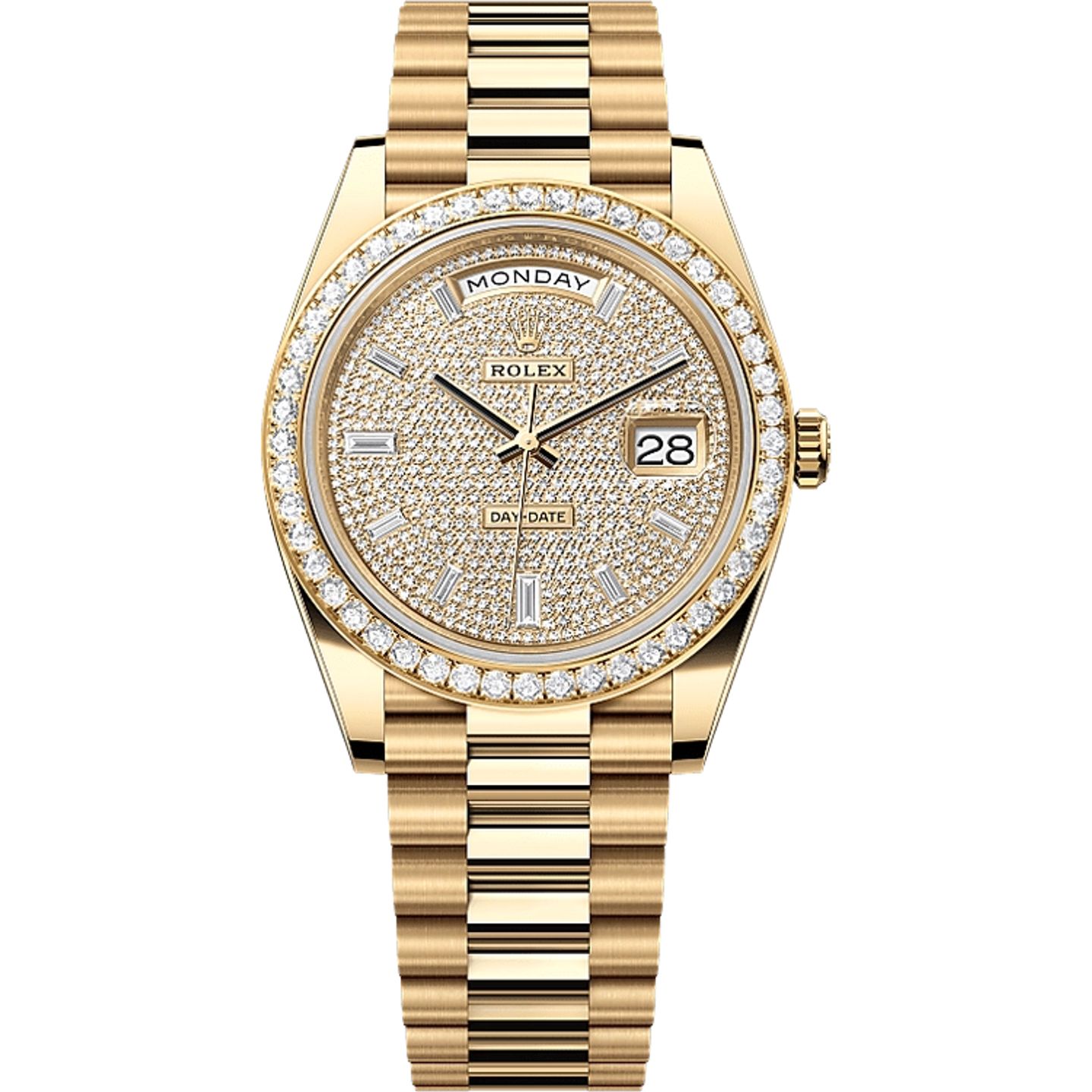 Rolex Day-Date 40 228348RBR (2025) - Diamant wijzerplaat 40mm Geelgoud (1/1)