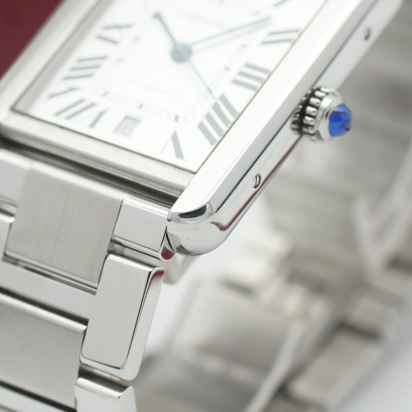Cartier Tank Solo W5200028 (2016) - Silver dial 31 mm Steel case (6/8)