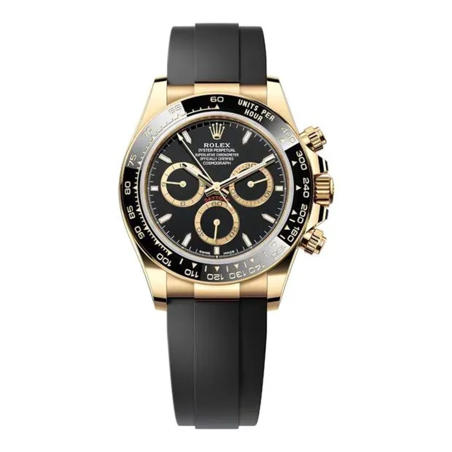Rolex Daytona 126518LN (2025) - Black dial 40 mm Yellow Gold case (3/6)