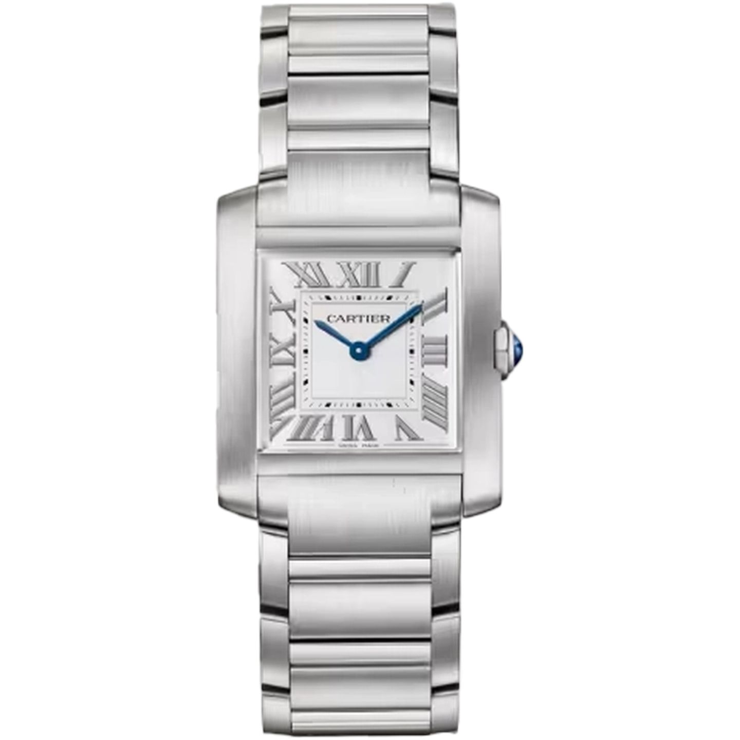 Cartier Tank Française WSTA0105 (2025) - Silver dial 32 mm Steel case (1/1)