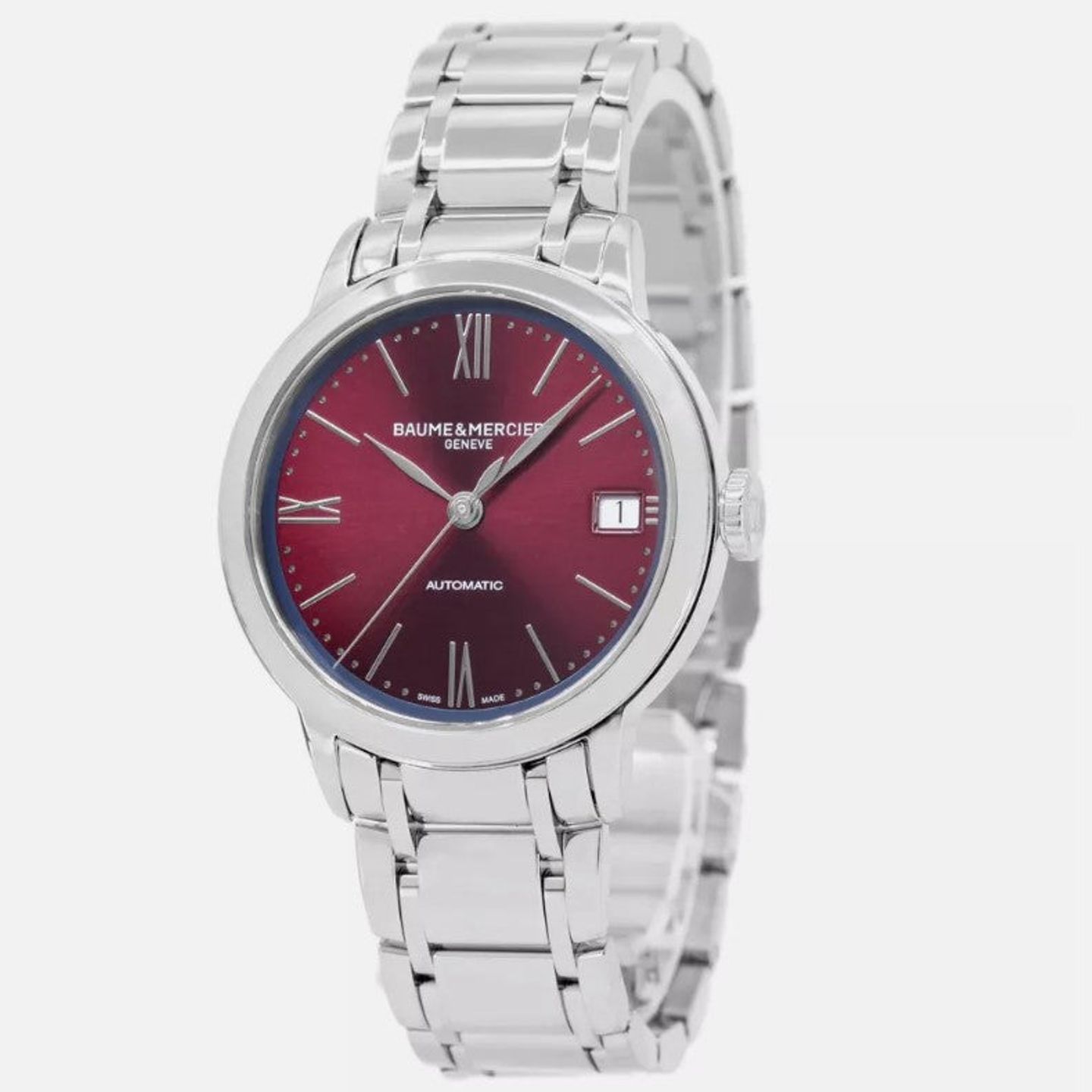 Baume & Mercier Classima M0A10691 (2025) - Red dial 34 mm Steel case (1/1)
