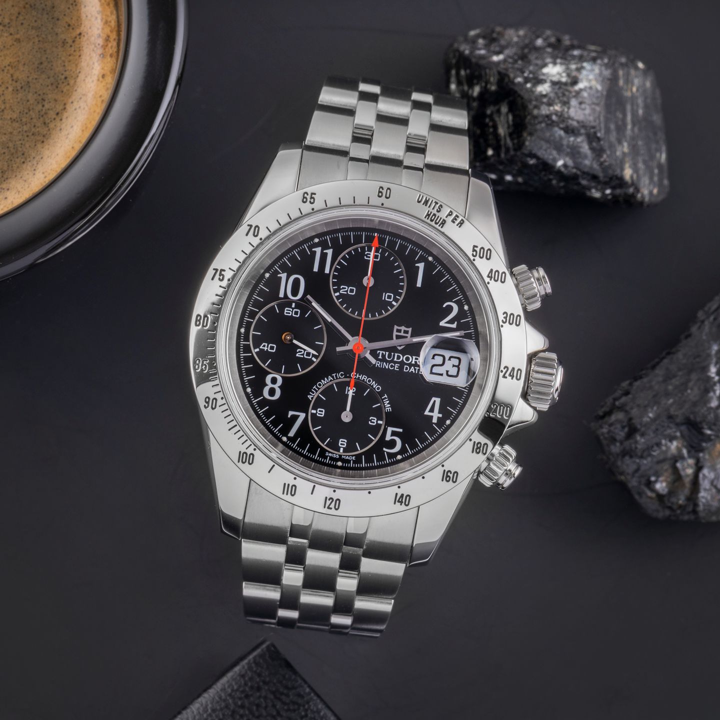 Tudor Prince Date 79280P (2002) - 39 mm Steel case (1/8)