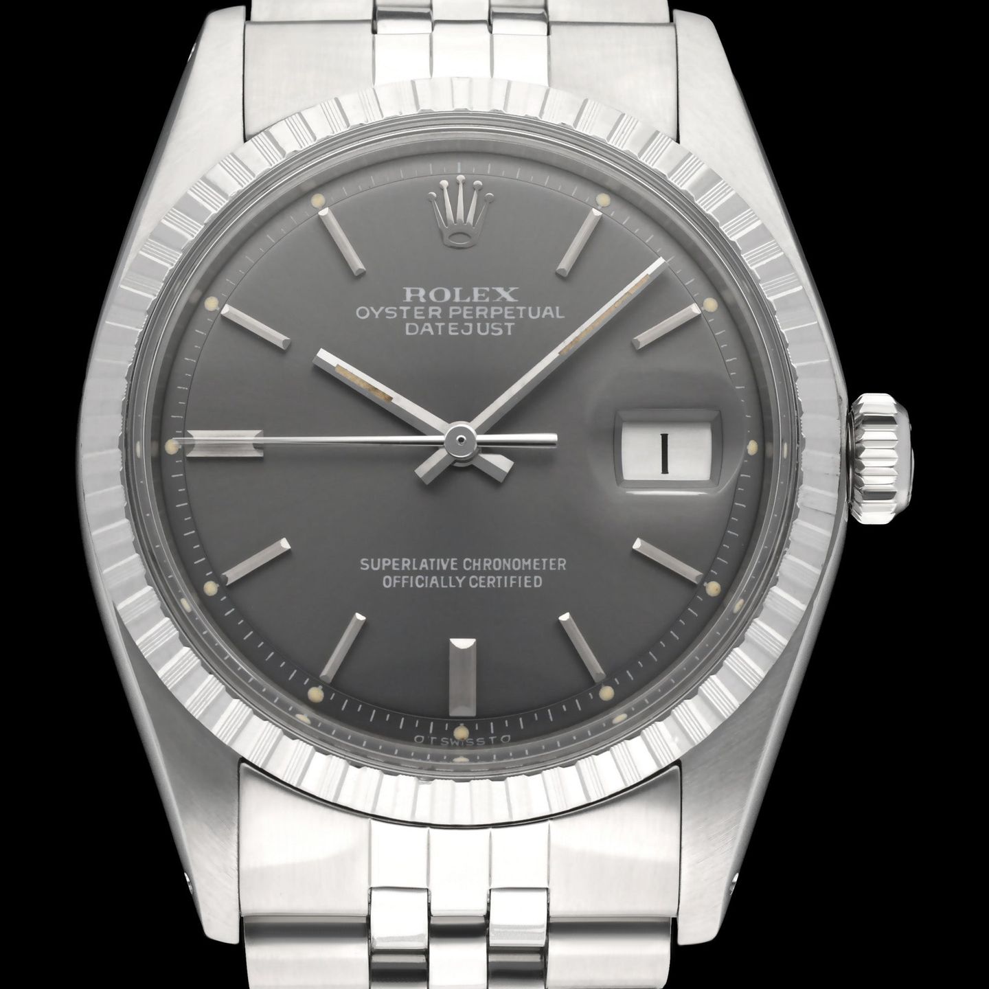 Rolex Datejust 1603 (1974) - 36mm Staal (1/7)