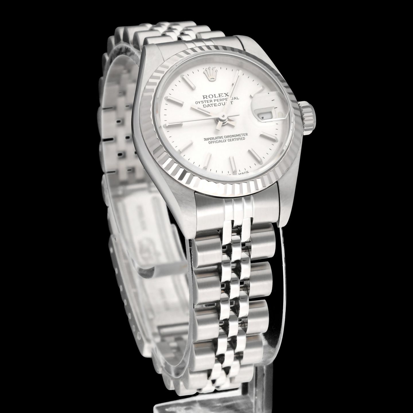Rolex Lady-Datejust 79174 (2003) - 26mm Staal (3/8)