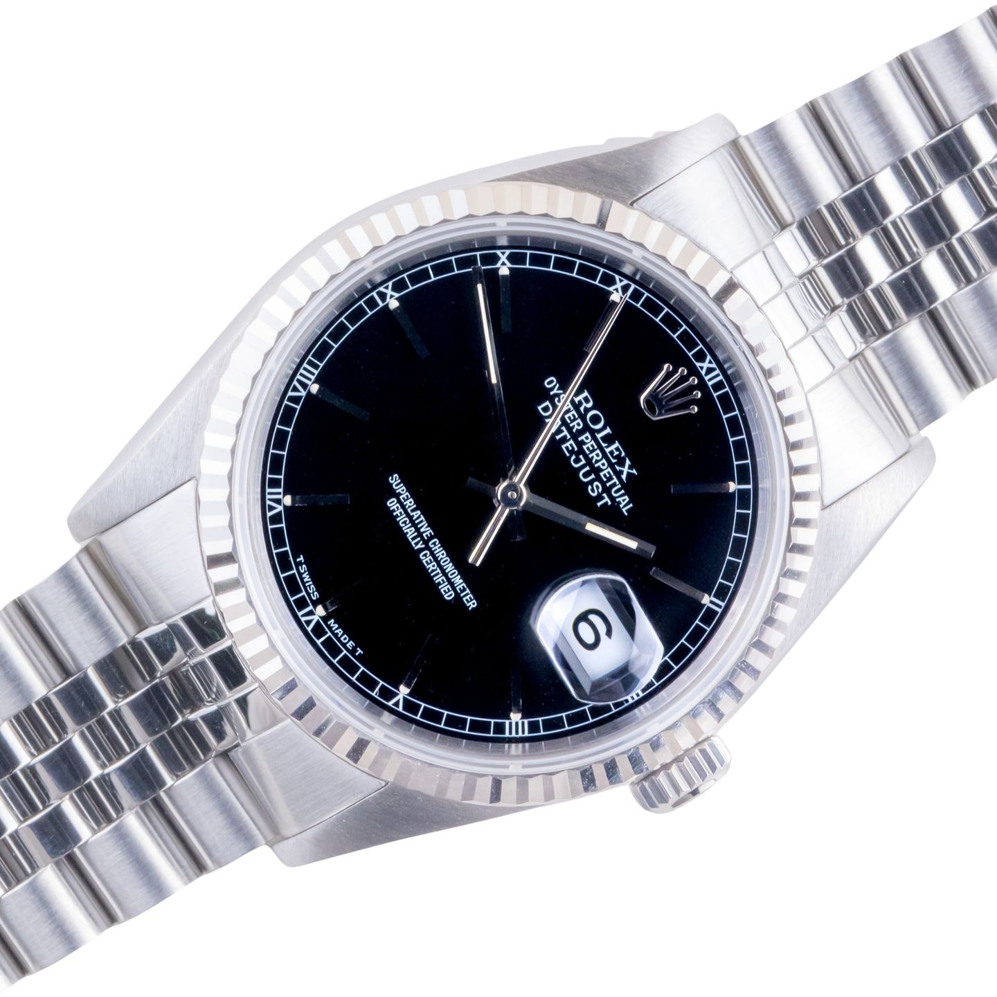 Rolex Datejust 36 16234 (1993) - 36mm Staal (1/8)