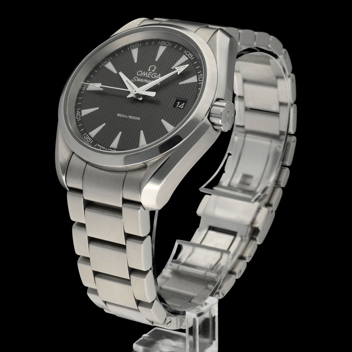 Omega Seamaster Aqua Terra 231.10.39.60.06.001 (2010) - Grey dial 39 mm Steel case (5/8)