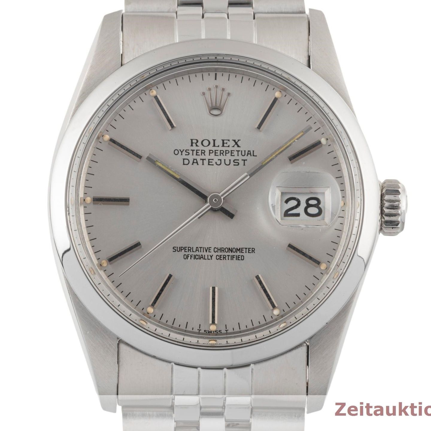 Rolex Oyster Perpetual 36 116000 (1982) - Silver dial 36 mm Steel case (6/8)