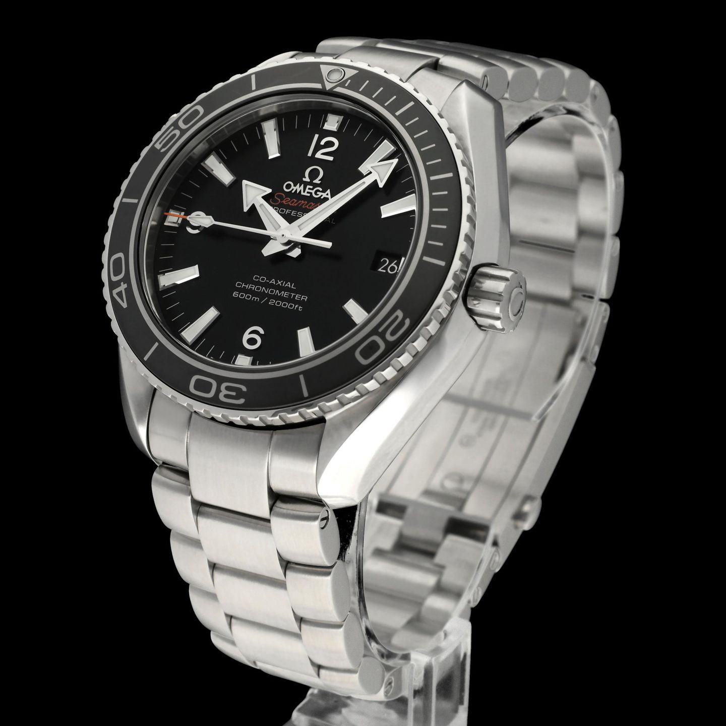 Omega Seamaster Planet Ocean 232.30.42.21.01.001 (2012) - Black dial 42 mm Steel case (2/8)