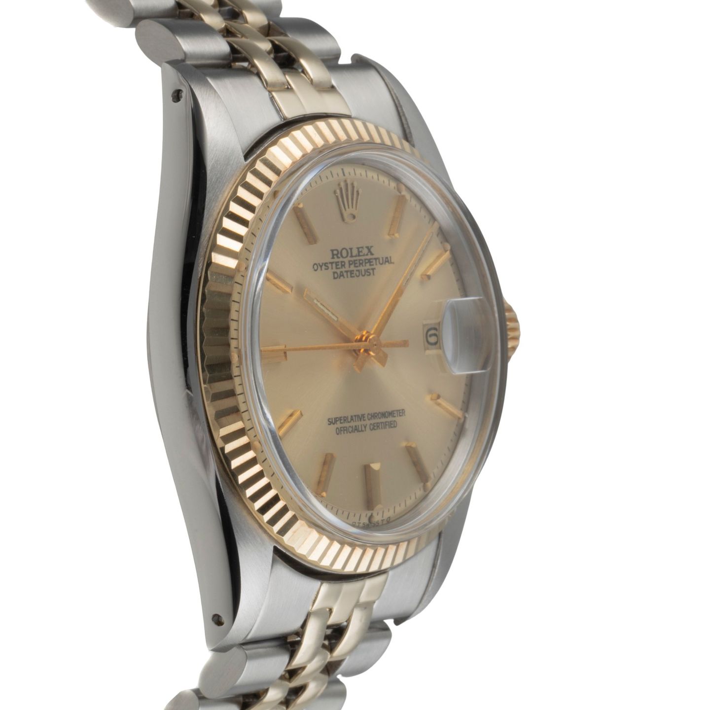 Rolex Datejust 1601 (1975) - 36 mm Steel case (7/8)