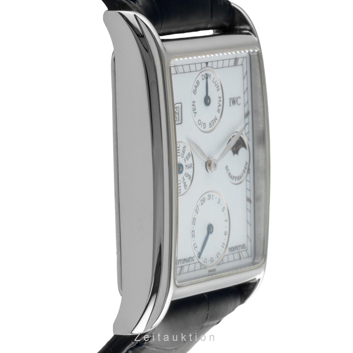 IWC Novecento IW3545 (1995) - Silver dial 27 mm Platinum case (6/8)