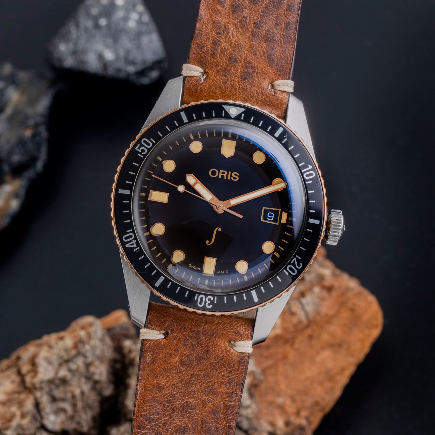 Oris Divers Sixty Five 01 733 7720 4388-Set LS - (3/8)