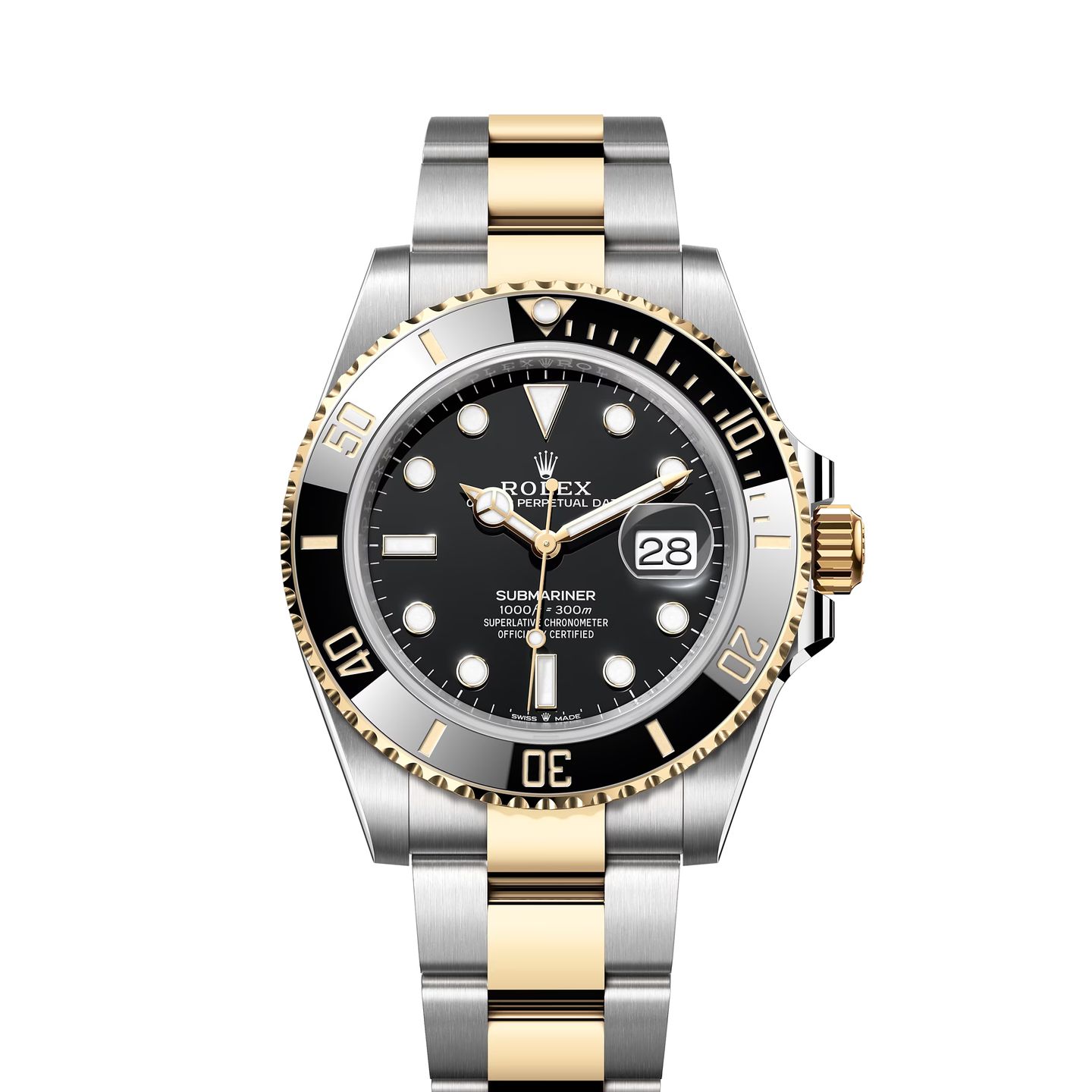 Rolex Submariner Date 126613LN (2024) - Zwart wijzerplaat 41mm Staal (1/8)