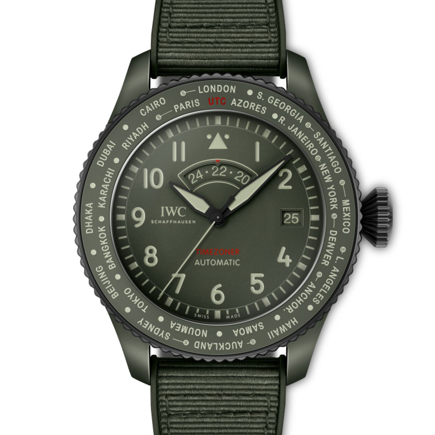 IWC Pilot IW395601 (2024) - Groen wijzerplaat 46mm (1/1)