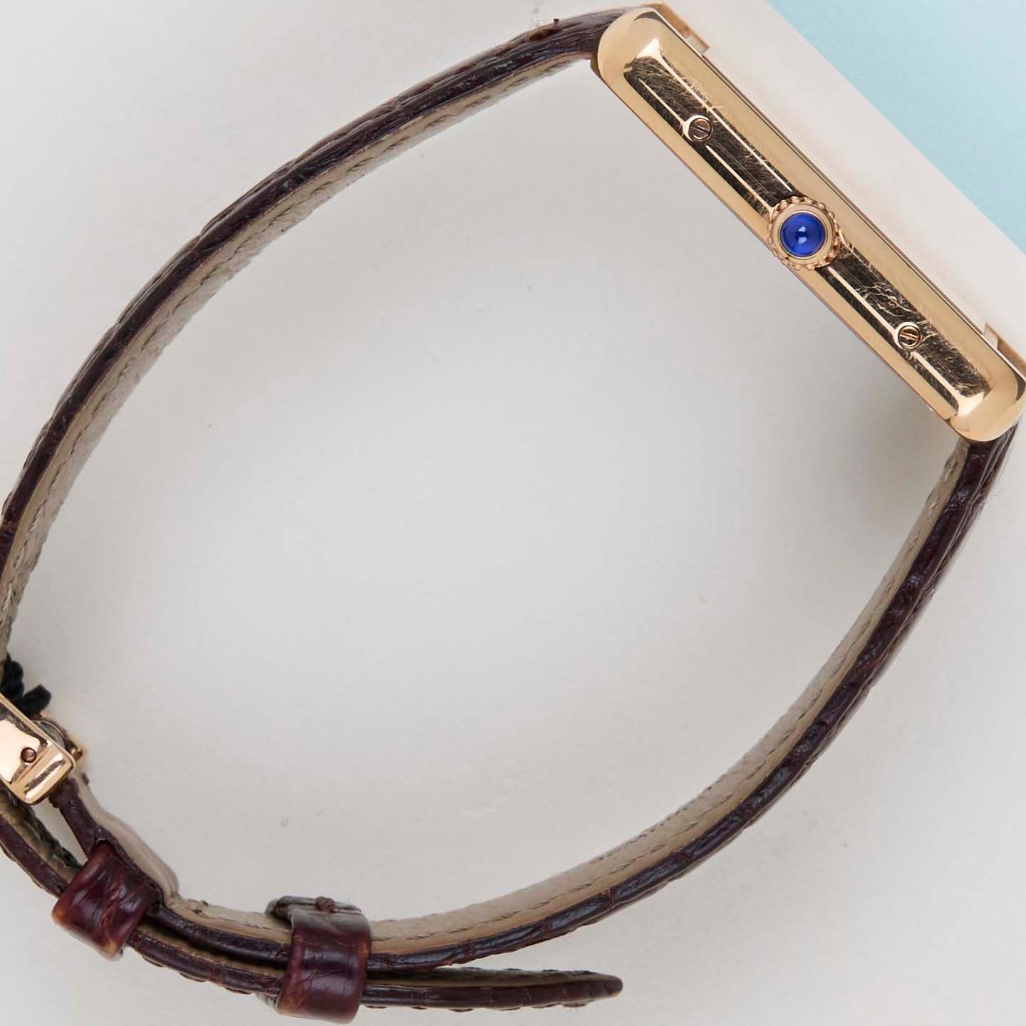 Cartier Tank Solo W5200025 (2019) - Silver dial 35 mm Rose Gold case (7/8)