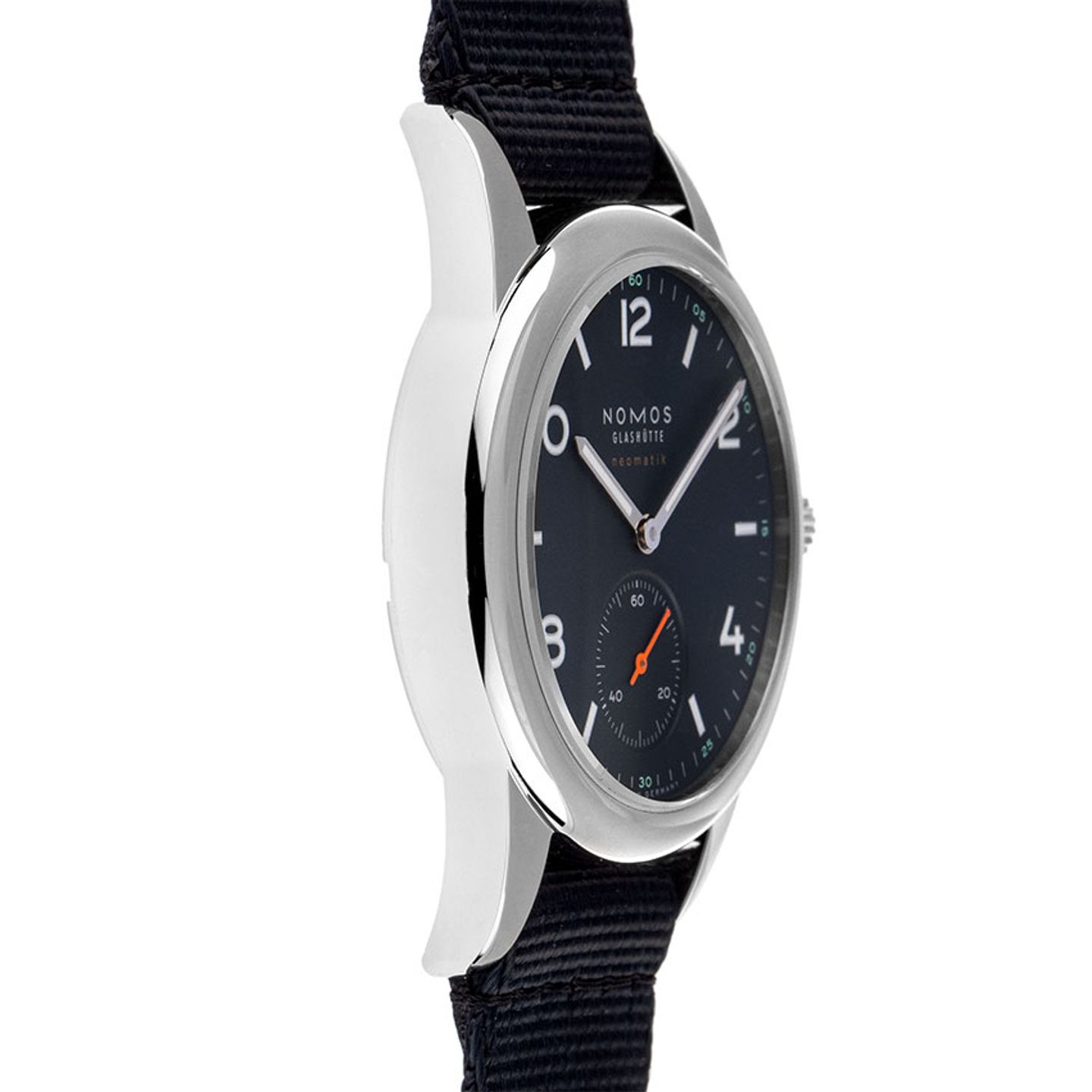 NOMOS Club Neomatik 741 (2026) - Blue dial 37 mm Steel case (5/7)