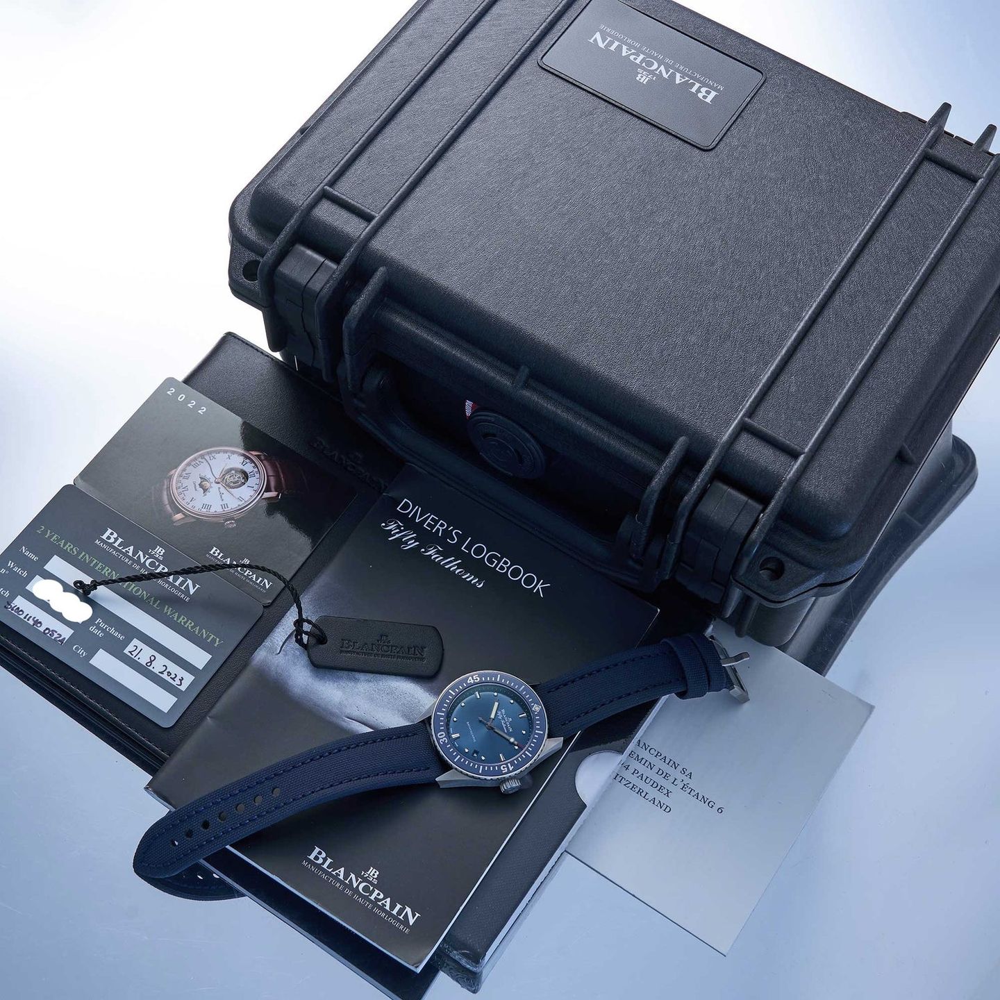 Blancpain Fifty Fathoms Bathyscaphe 5100-1140-052A - (8/8)