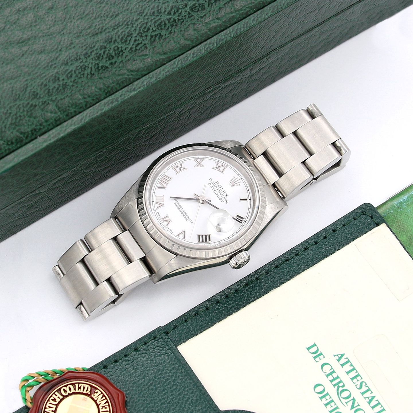 Rolex Datejust 36 16220 (Unknown (random serial)) - 36 mm Steel case (1/8)