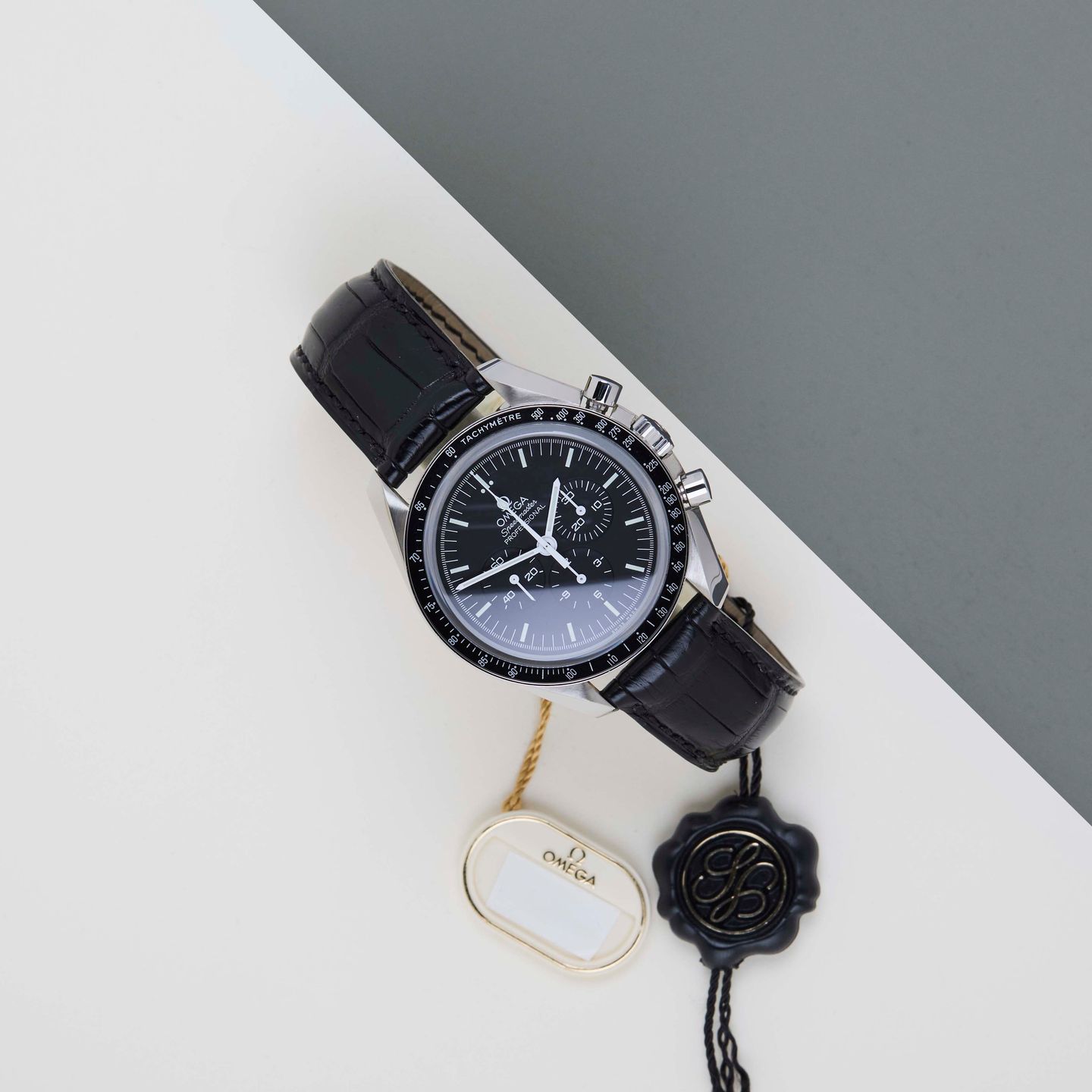 Omega Speedmaster Professional Moonwatch 311.33.42.30.01.002 (2020) - Zwart wijzerplaat 42mm Staal (2/8)