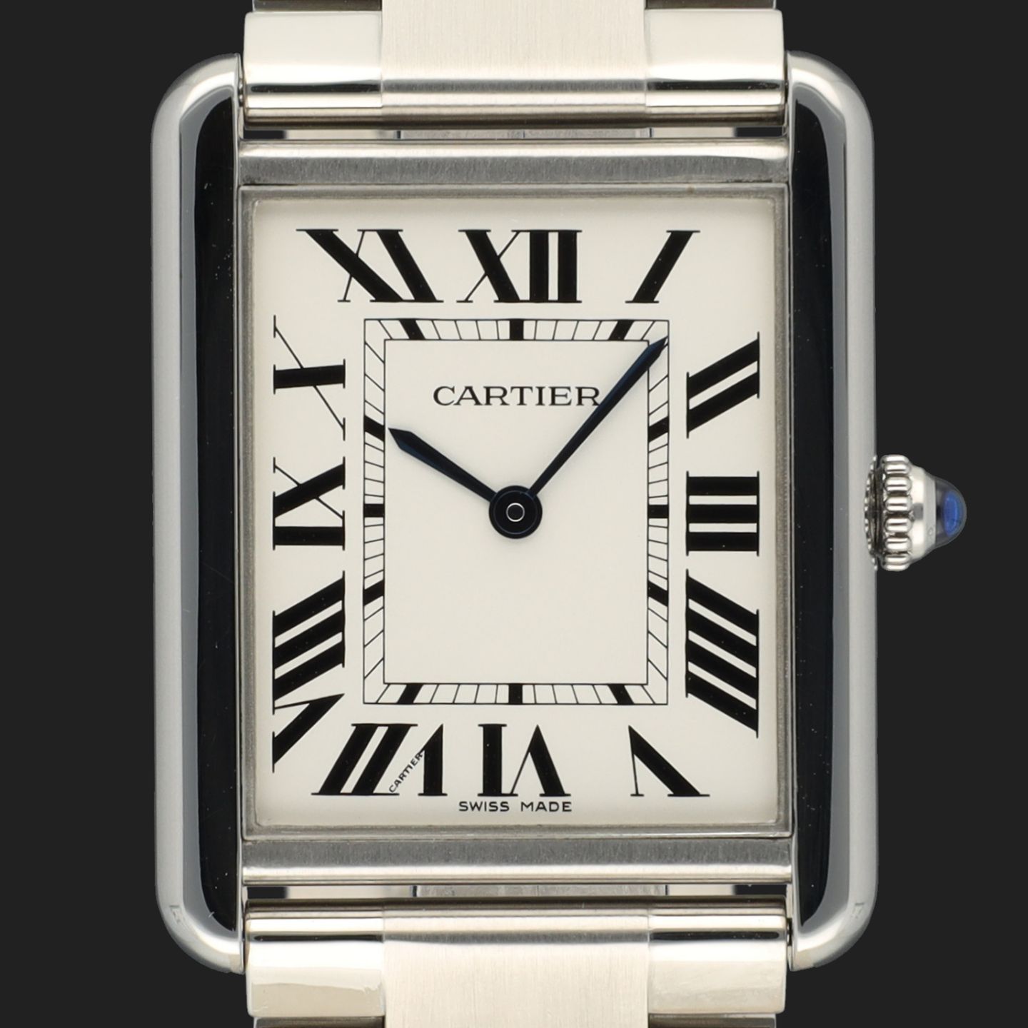 Cartier Tank Solo W5200014 (2019) - 35 mm Steel case (2/8)