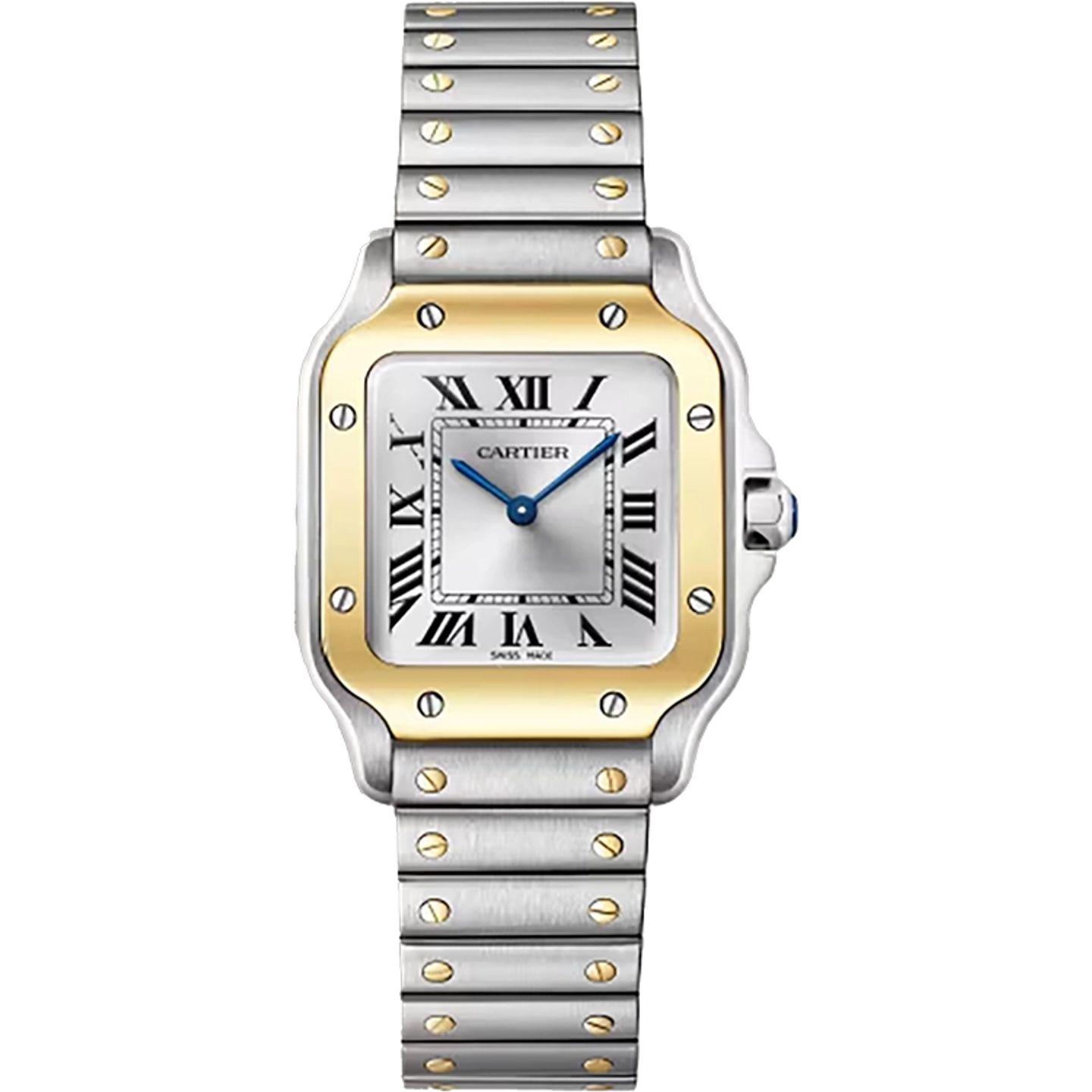 Cartier Santos Dumont W2SA0033 (2025) - Silver dial 27 mm Steel case (1/1)