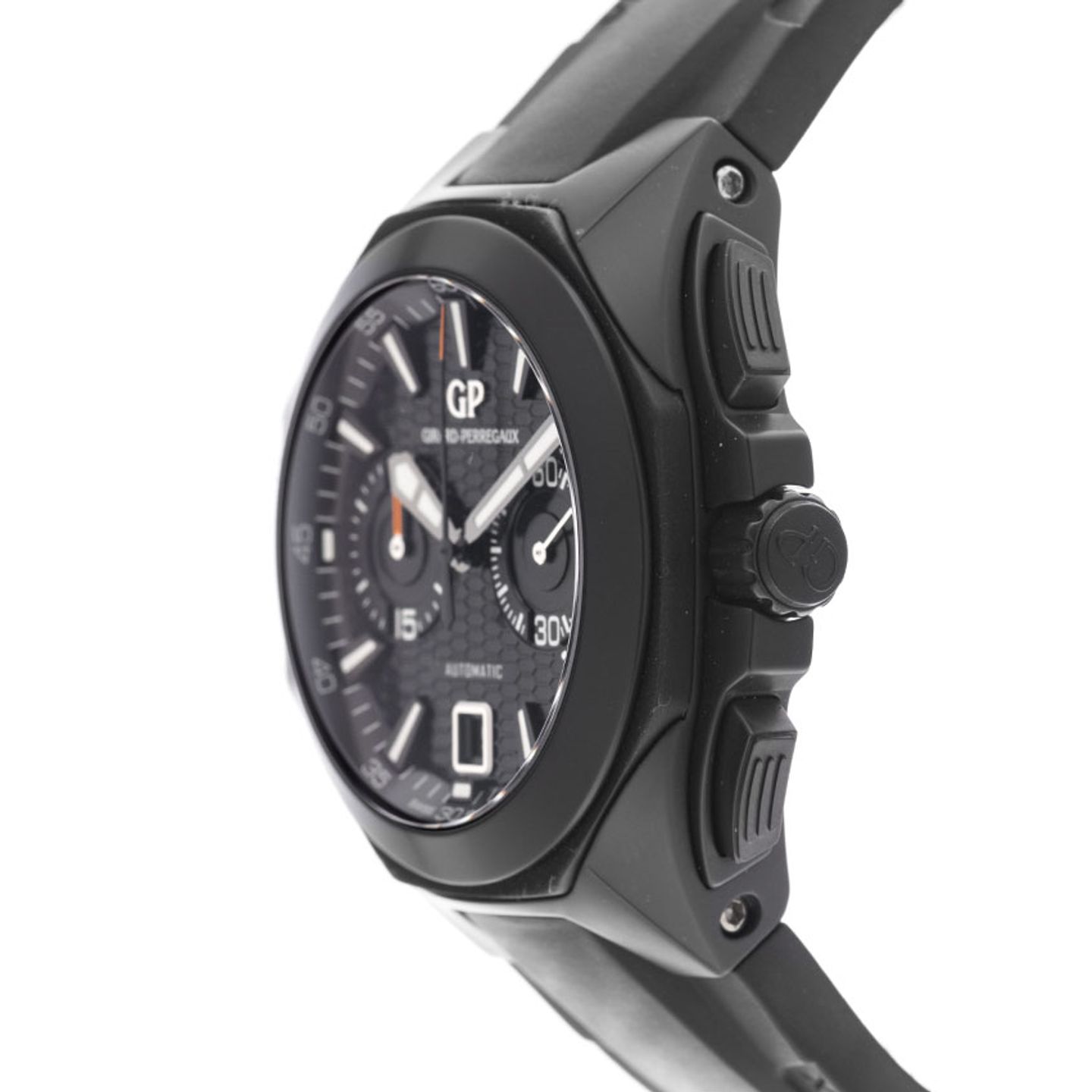 Girard-Perregaux Unknown 1010 (Unknown (random serial)) - Black dial 39 mm Ceramic case (4/7)