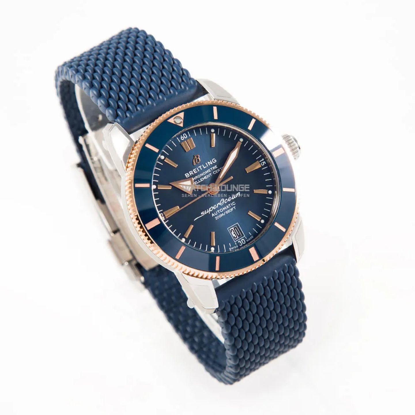 Breitling Superocean Heritage UB2010161C1S1 (2025) - Blue dial 42 mm Steel case (4/8)