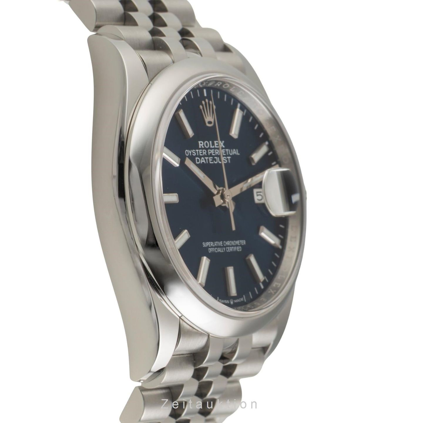 Rolex Datejust 36 126200 (Unknown (random serial)) - Blue dial 36 mm Steel case (6/8)