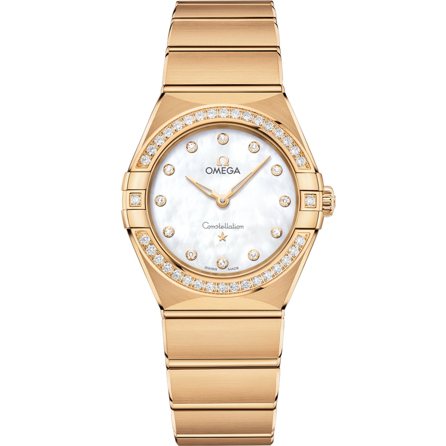 Omega Constellation Quartz 131.55.28.60.55.002 (2025) - Pearl dial 28 mm Yellow Gold case (1/1)