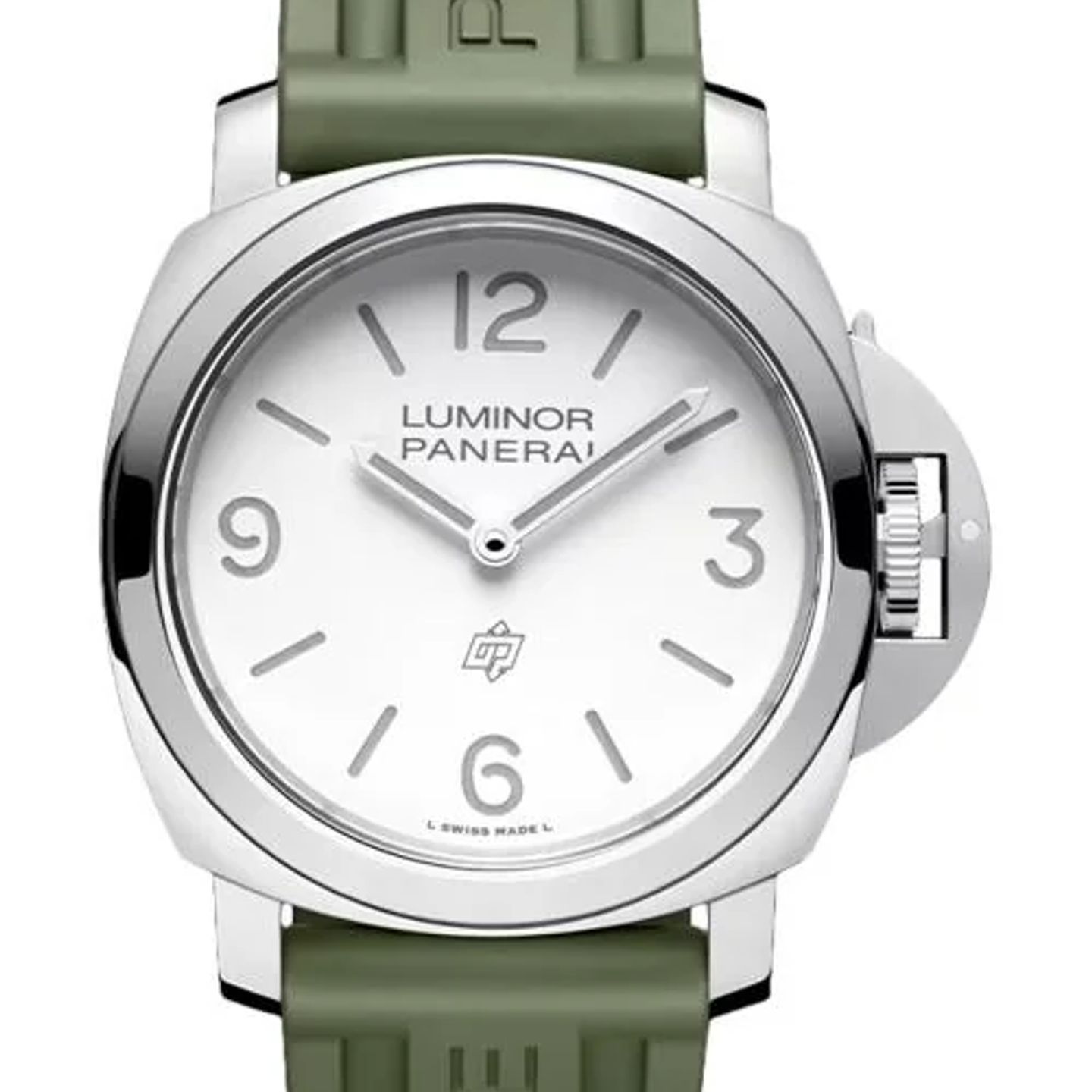 Panerai Luminor Base Logo PAM01087 (2026) - Wit wijzerplaat 44mm Staal (1/1)