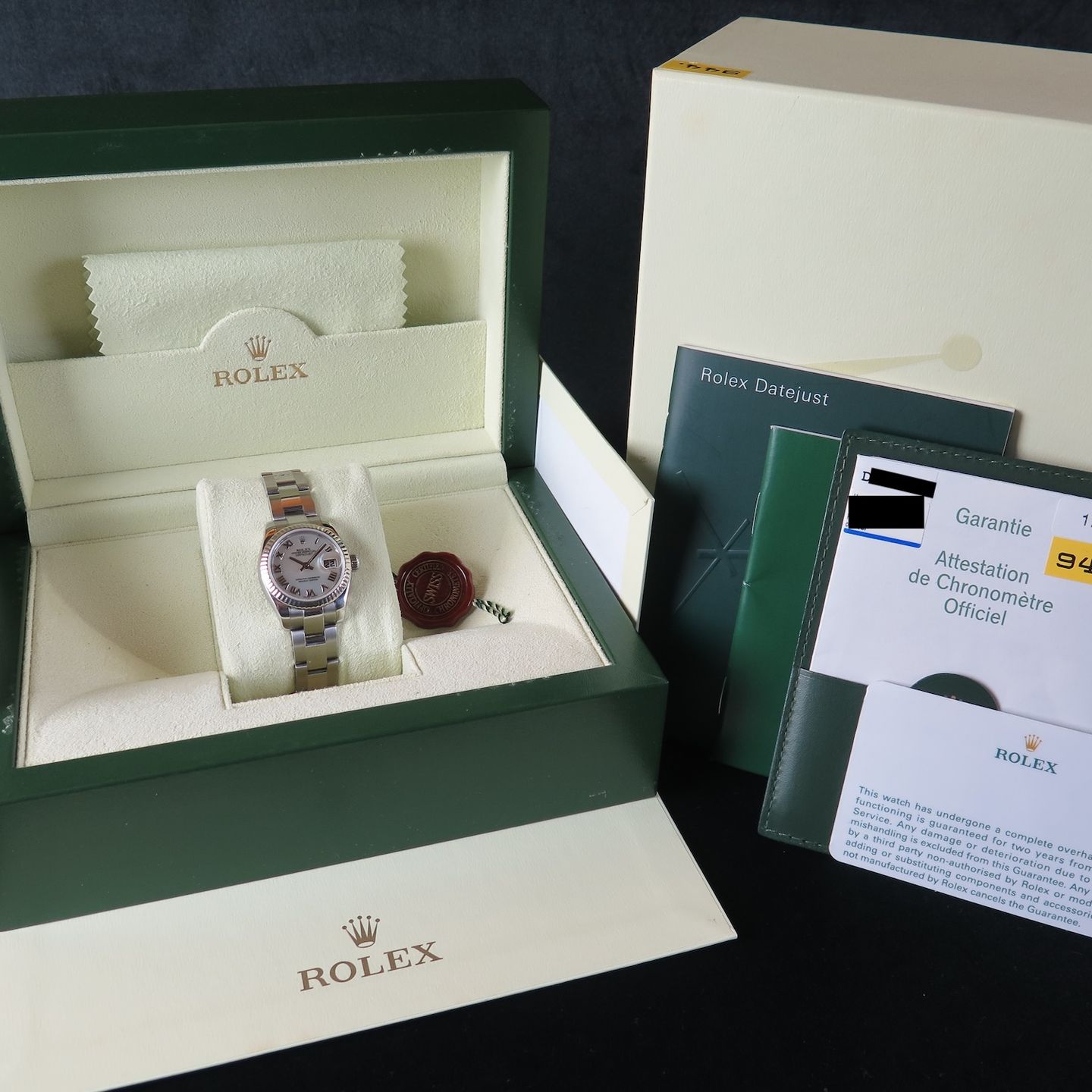 Rolex Lady-Datejust 179174 (2006) - 26mm Staal (8/8)