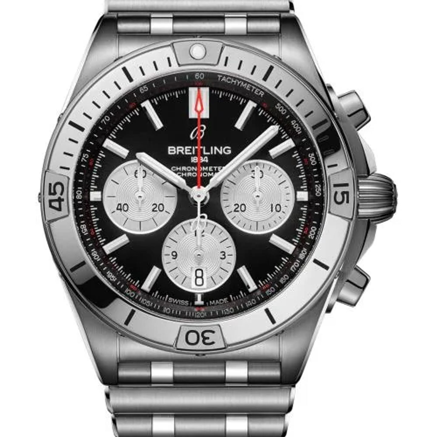 Breitling Chronomat 42 AB0134101B1A1 (2026) - Black dial 42 mm Steel case (1/1)