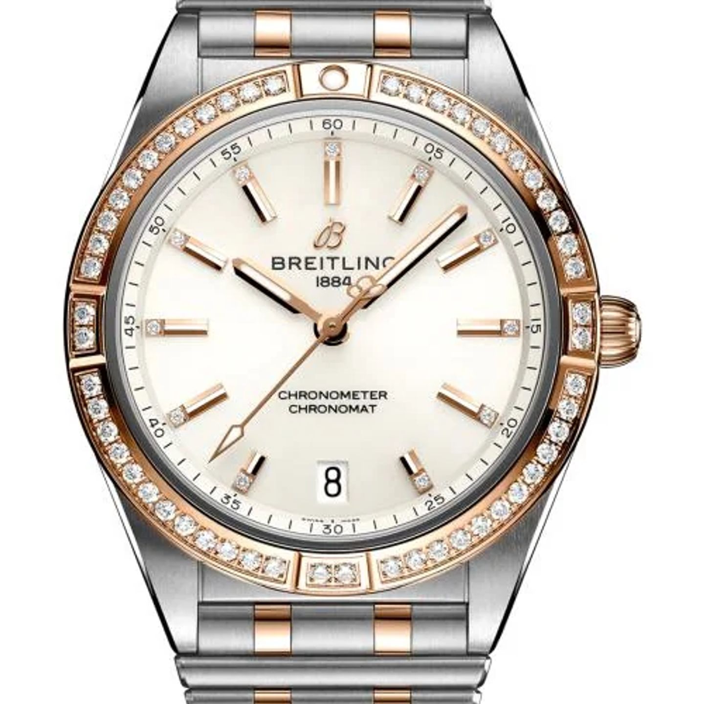 Breitling Chronomat 36 U10380591A1U1 (2026) - White dial 36 mm Steel case (1/1)