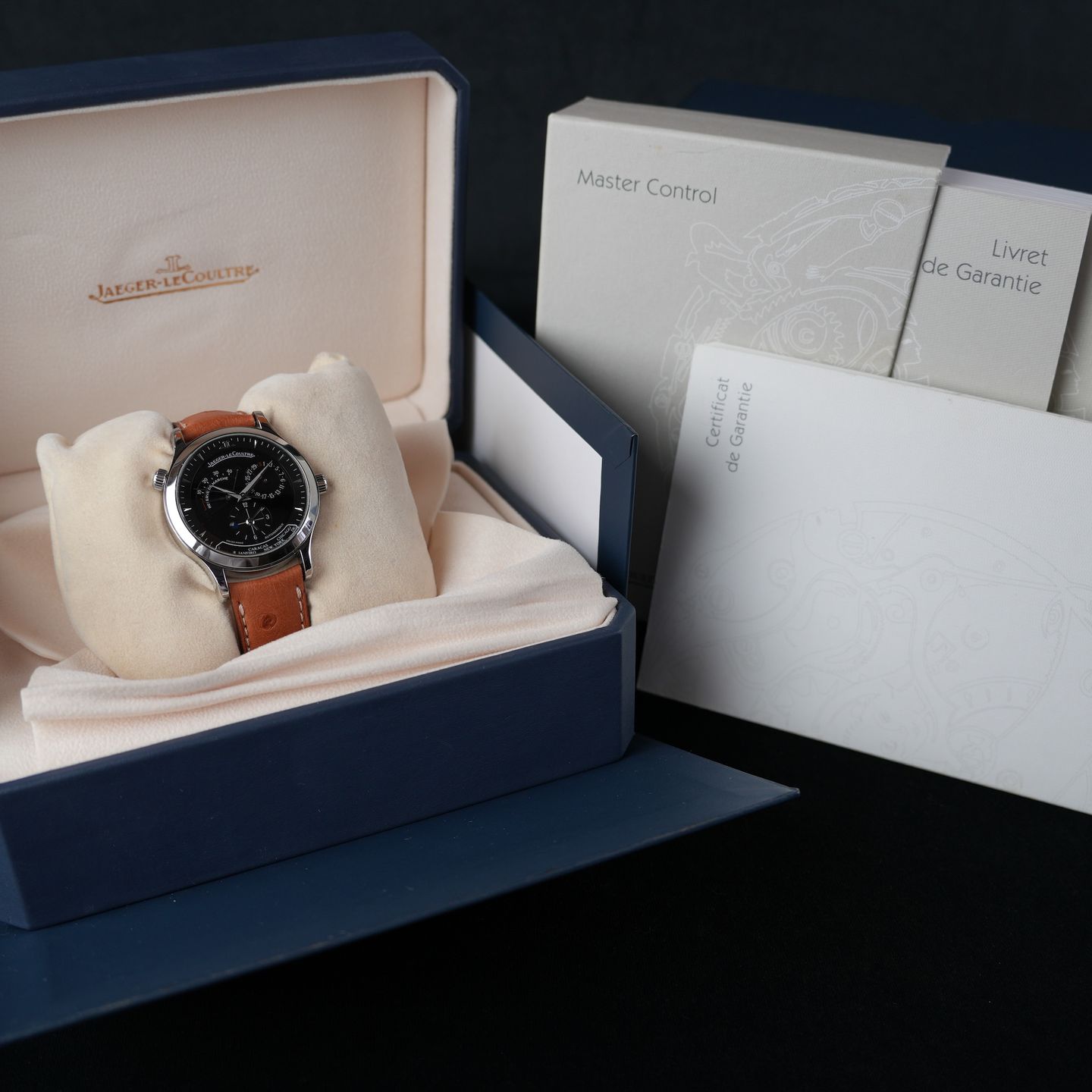 Jaeger-LeCoultre Master Geographic 142.8.92 (Unknown (random serial)) - White dial 38 mm Steel case (8/8)