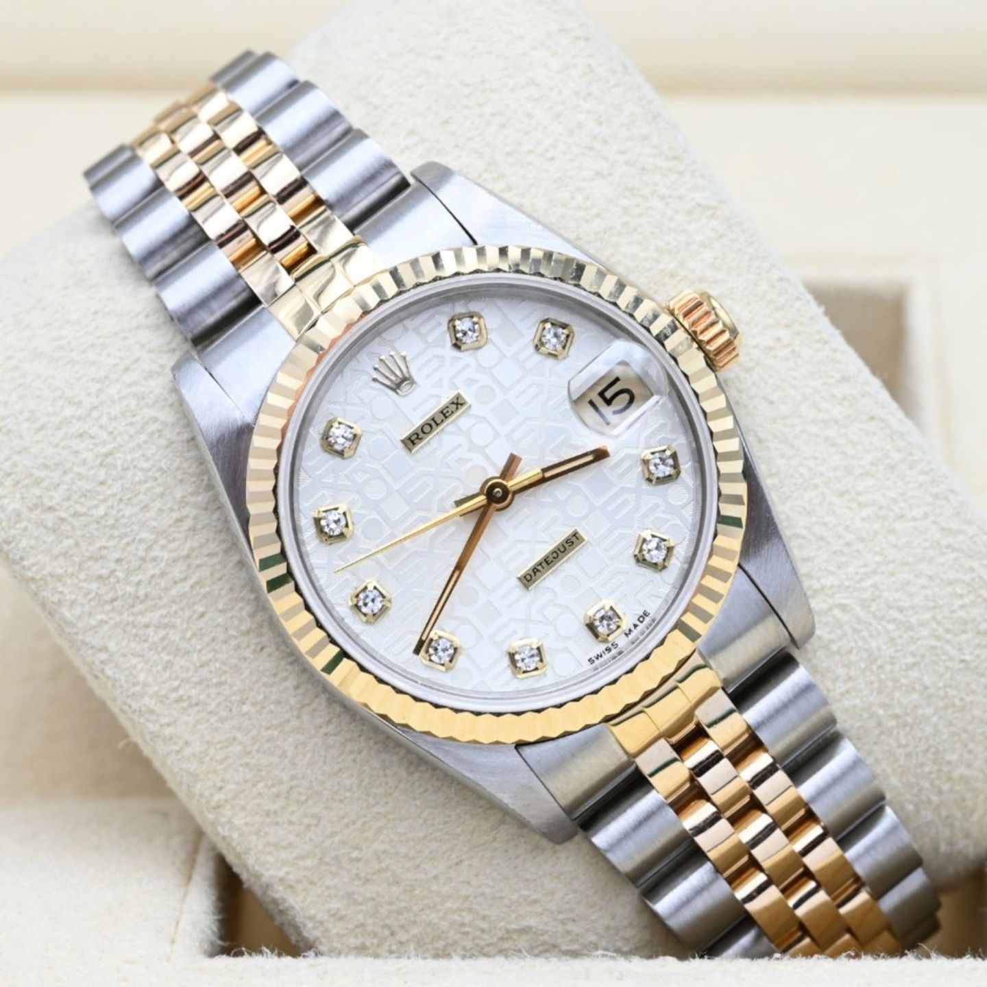 Rolex Datejust 31 68273 (1994) - 31 mm Gold/Steel case (1/7)