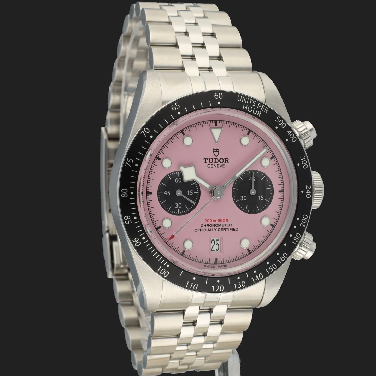 Tudor Black Bay Chrono 79360N (2025) - Pink dial 41 mm Steel case (4/8)