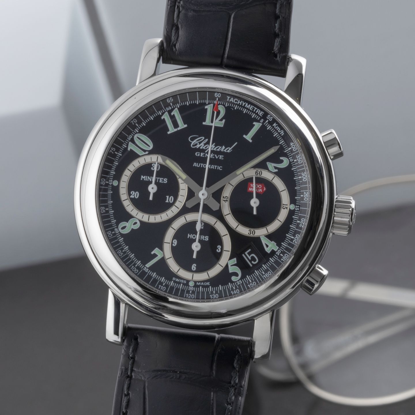 Chopard Mille Miglia 8331 (2000) - Black dial 39 mm Steel case (3/8)