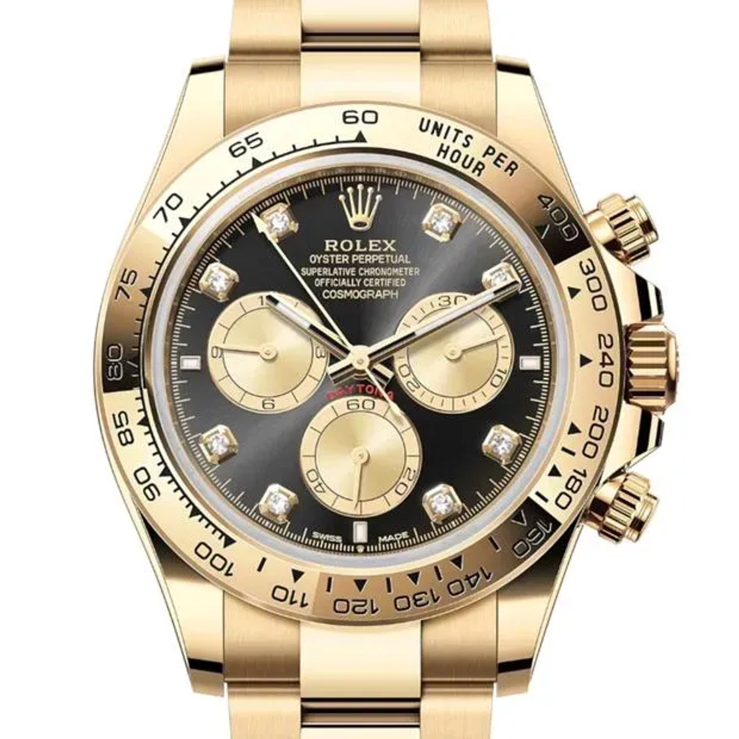 Rolex Daytona 126508 (2024) - Black dial 40 mm Yellow Gold case (6/6)