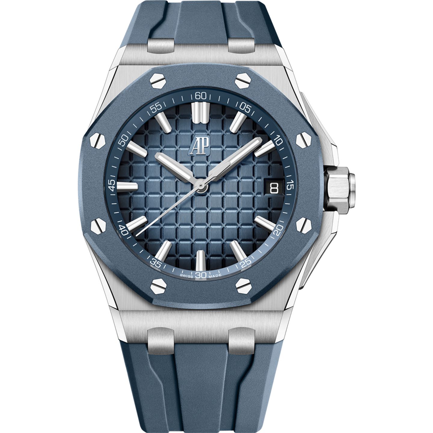 Audemars Piguet Royal Oak Offshore 15605SK.OO.A350CA.01 (2025) - Blue dial 43 mm Titanium case (1/1)
